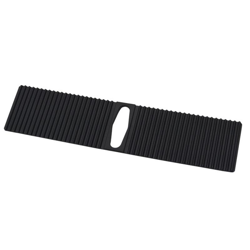 Wooeight Automatic AT Gear Shift Dust Cover Slide Shift Lever Panel Trim Cover Strip For Peugeot 307 308 2008 Citroen C4 AT4/AT6