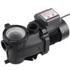 Zwembadpomp, 400W, 11.100 L/U Max. Debiet Enkele Snelheid Zwembadpomp, AC 220-240V, 3450 RPM, 10 m Max. Opvoerhoogte, met 24-Uurs Timer & Filtermand, voor