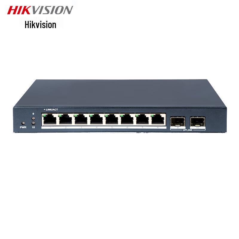 

HIKVISION DS-3E1510-E 10-Port Gigabit Managed Switch