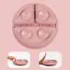 Silicone Baby Feeding 8-piece Food Supplement Bowl with Suction Cup, Dinner Plate, Bib, Fork Spoon, Snack Cup