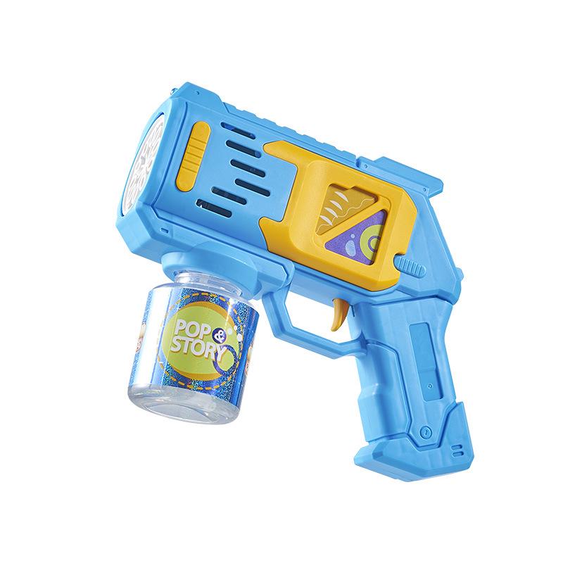 Leak-Proof Automatic Bubble Gun Toy: Light-Up for Kids - Ideal Christmas or Birthday Gift
