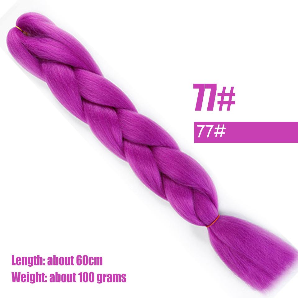 WTB Big Braid Synthetic Wigs Women Chemical Fiber High Temperature Silk Hand-woven Shiny Big Braid Hair Dirty Braid Wig Braided Hair