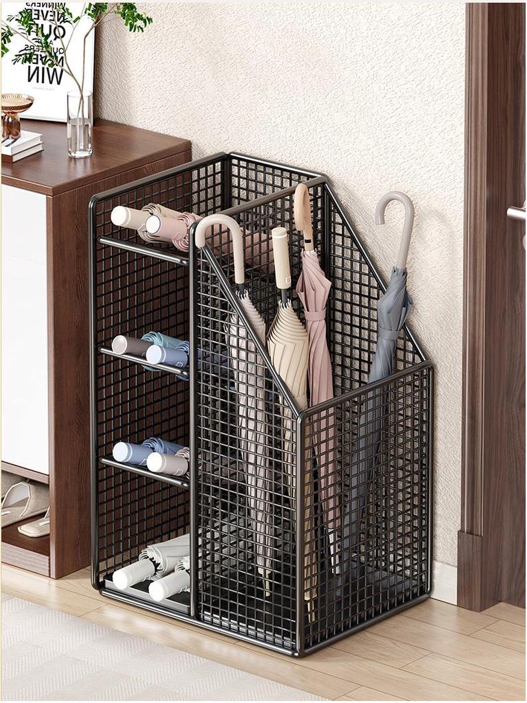 School Corridor & Hotel Lobby Umbrella Storage Rack for Entryways