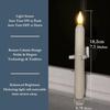 2pcs Flameless LED Taper Candles with Dusk To Dawn Sensor Electric Candle  Christmas