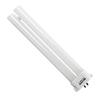 H-shaped Table Lamp Tube - Eye Protection 13W/18W/27W Square Four-Pin, Three-Color Energy-Saving Fluorescent Tube