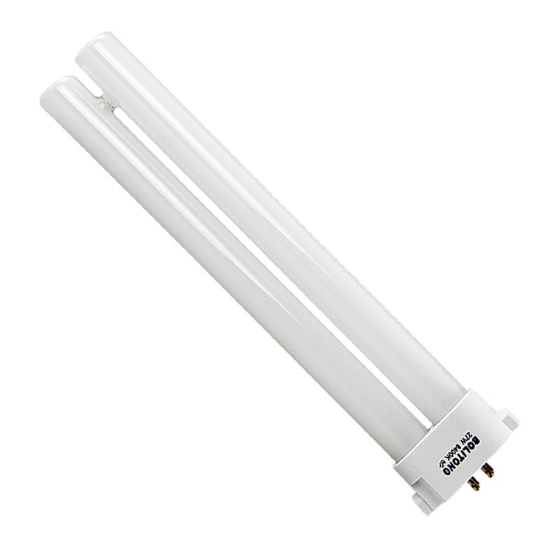 H-shaped Table Lamp Tube - Eye Protection 13W/18W/27W Square Four-Pin, Three-Color Energy-Saving Fluorescent Tube