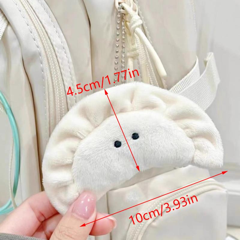 Cute Pendant Key Ring Plush Keychain Soft Stuffed Keyrings For Boy Girl For Bag Decorations Student Accessories