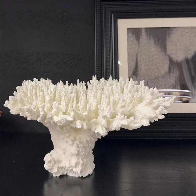 Modern Coral Ornaments Art Creative Aesthetic Miniature Ornament Minimalist Funny Accessories Home Interior Room Decorations