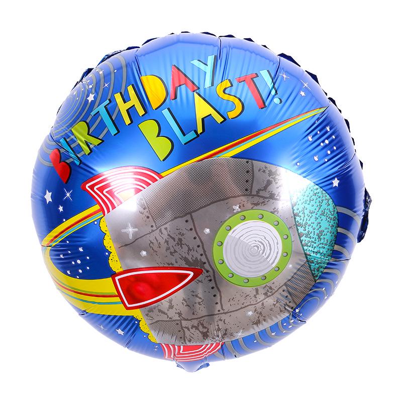 Space Birthday Party Decorations: Moon, Astronaut, Spaceship & Rocket Balloons