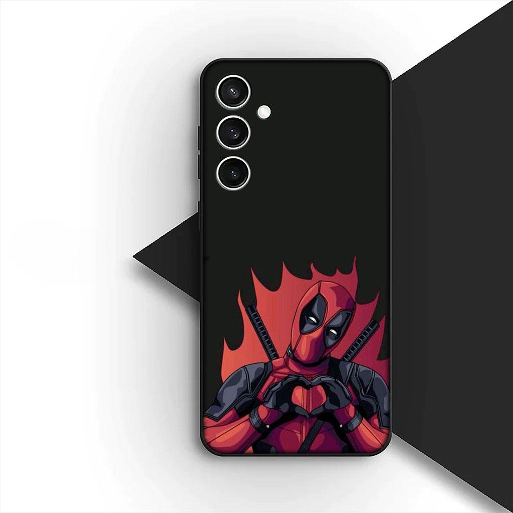 Phone Cover for OPPO A18 A16 A80 A40 A17 A15 A38 A78 A79 A54 A57 A58 A60 4G 5G Funda Casing Soft Case Wallpaper Marvel Deadpool