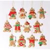 Christmas Pendant Gingerbread Man Christmas Tree Decorations Atmosphere Sense Of Joy And Cute Style