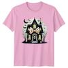 Coquette Haunted House Unisexs TShirt Coquette Halloween Halloween Gift For Her