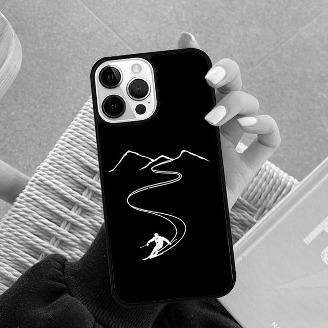 Skiing Snow Snowboard Ski Phone Case For iPhone 17 Air 14 15 16 13 12 Max Cover For Apple iPhone 17 Air 11 Pro Max Plus SE2020