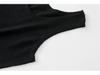 Women's 100% Pure Cashmere Round Neck Knitted Vest - Close-Fitting & Comfortable