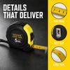 2pcs Easy to Read Tape Measure Rubber Protective Casing Measuring Tape Metric Inch Tape  Home Craft