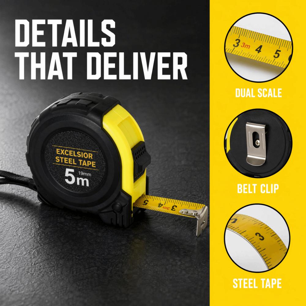 2pcs Easy to Read Tape Measure Rubber Protective Casing Measuring Tape Metric Inch Tape  Home Craft