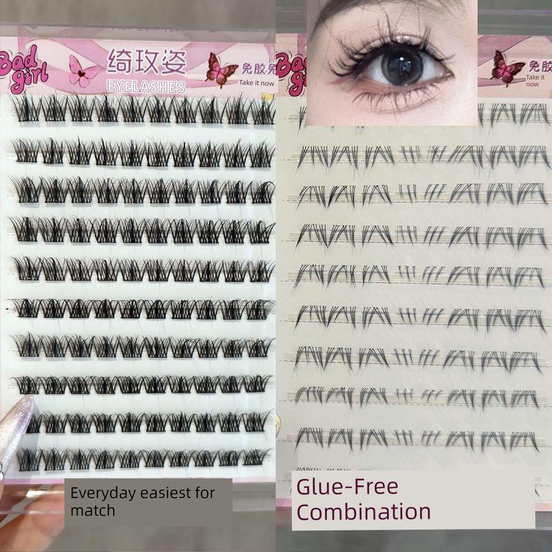 Glue-Free Self-Adhesive Thick Baby 3D Fake Eyelashes