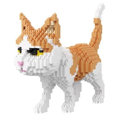 [Kkulbalm-Nanoblock-My Pet] #Vnitřní doručení ve stejný den# BA Big Yellow Tabby Cat BA, oblíbené korejské hračky