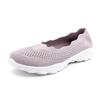2025 new fashion fly-woven mesh women's shoes cover feet and pedal lazy sports mother outdoor hiking shoes