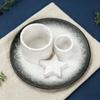 Incense Burner Sage Tray Wax Candle Stick Bottom Tray Peru Sacred Wood Creative Nordic Ceramic Palo Santo Incense Sticks Holder