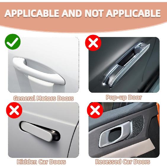 10 Pcs Bling Diamond Car Door Handle Stickers, Bling Car Accessories For Women, Universal Rhinestone Crystal Glitter Door Handle Protector Stickers