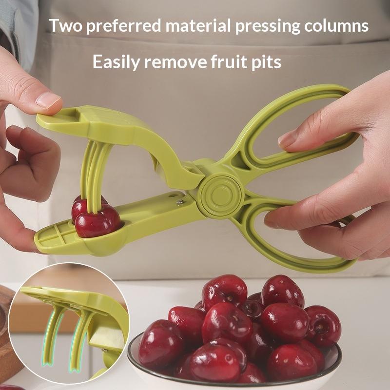 Cherry Pitter Manual Press Food Chopper Perfect For Home Kitchen Baking Jam Making And Fresh Fruit Prep