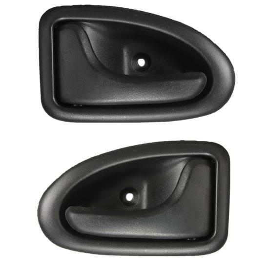 Door Interior Leftright Plastic Car Plating Handles Knobs For Renault Clio