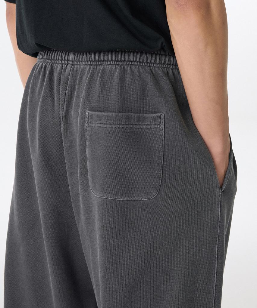 MUSINSA STANDARD Pigment Wide Sweatpants [Charcoal Gray]