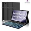 Samsung A11+ Tablet Leather Case with Touchpad Backlit Bluetooth Keyboard for A9+ 11-inch