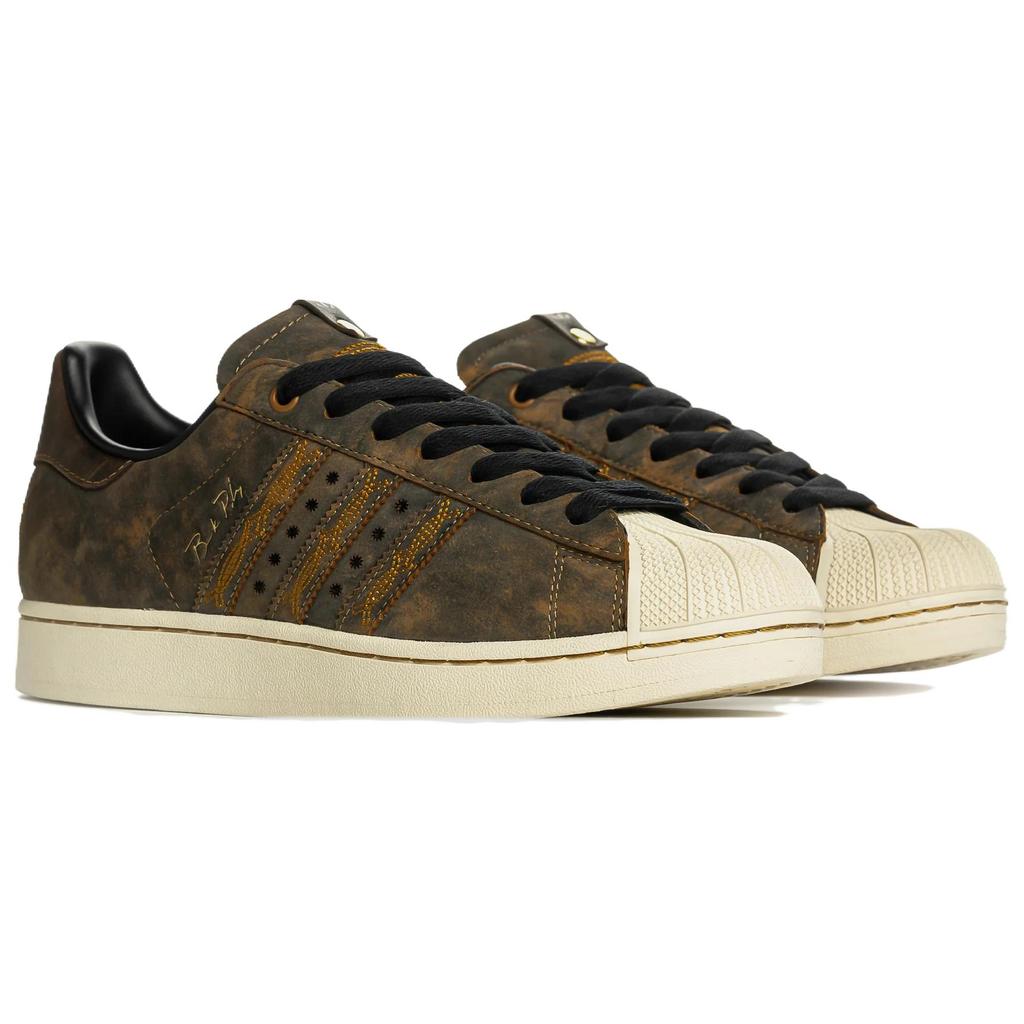 Men's Sneakers Brock Purdy x adidas Superstar II 'Brown Black White'