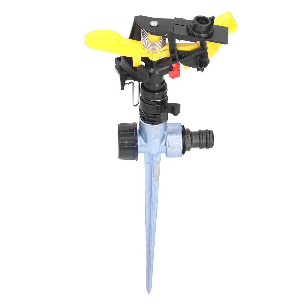 360 Grad Verstellbarer Rasensprenger Erdspieß Rotierende Sprühdüse für Garten Rasen Hof Bewässerung