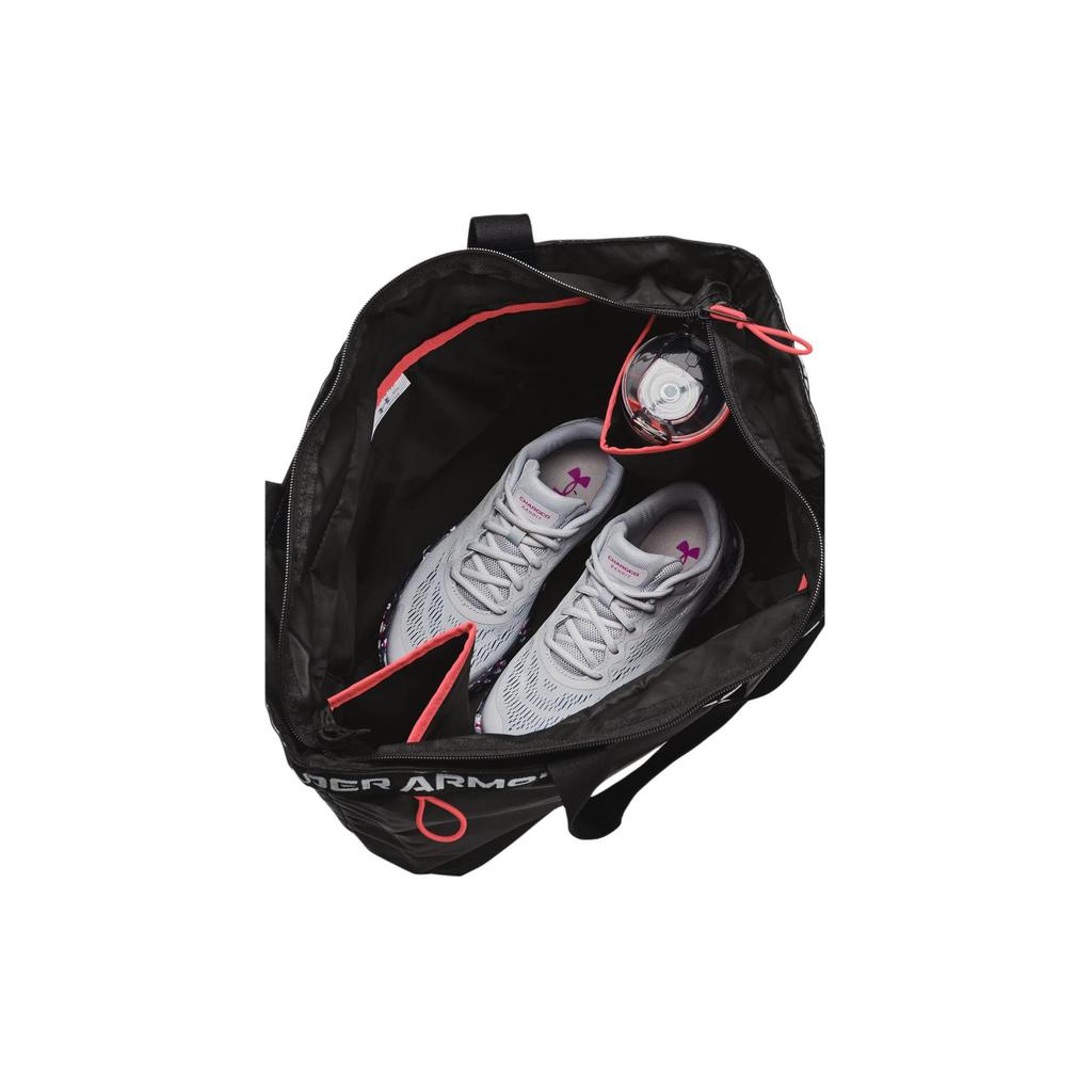 New Under Armour Polyester Tote Bag, Shopping Bag, Shoulder Bag Unisex Black 1361994-001