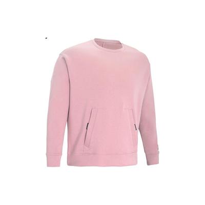 Under Armour Solid Strick Rundhals Casual Sport Sweatshirt Herren Sweatshirt Rosa 1377172-697