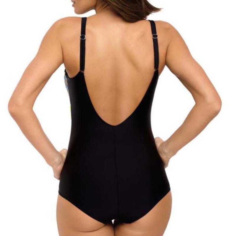 Sexy Female Plus Large Size One-Piece Swimsuit Closed Swimwear Sports Push Up Body Women's Swim Bathing Suit Beach Pool Bather