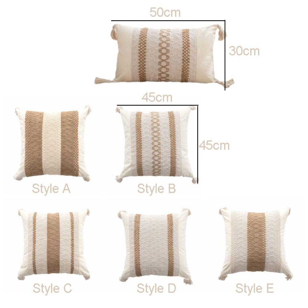INS Style Bohemian Pillowcase Nordic Cushion Cover Soft Throw Pillowcover  Living Room/Office