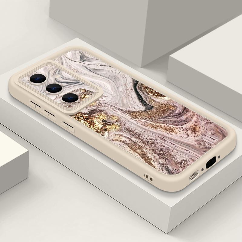Colorful Marble Print Case For Samsung A57 A37 A27 A17 S26 Ultra S25 FE A56 A36 A26 A16 A55 A35 A25 A15 A54 5G S21 S22 S23 S24 Plus Shockproof Cover