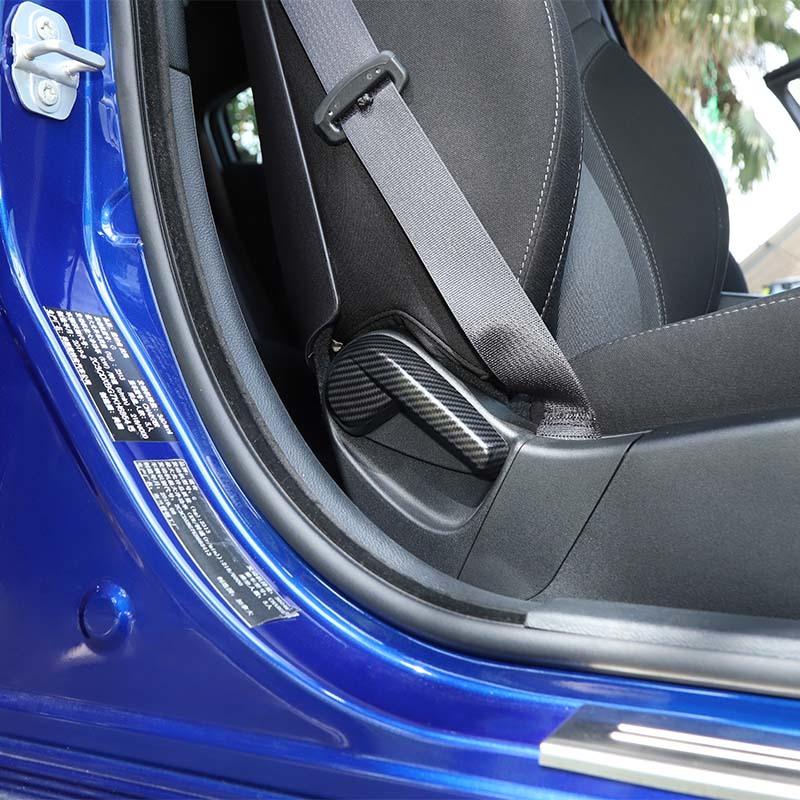 Door Co-pilot Seat Adjustment Decoration Protective Cover For Dodge Charger 2011 Up  Interior Accessories