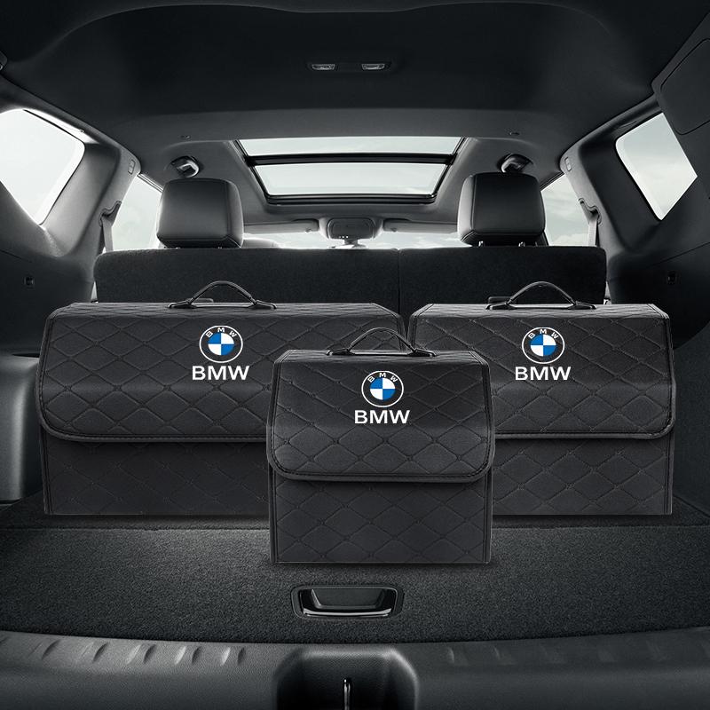S524 Car Interior Stickers Car Trunk Storage Box Automobile Stowing Tidying Box For BMW Performance F25 F16 E90 E91 E92 E60 E84 TS2