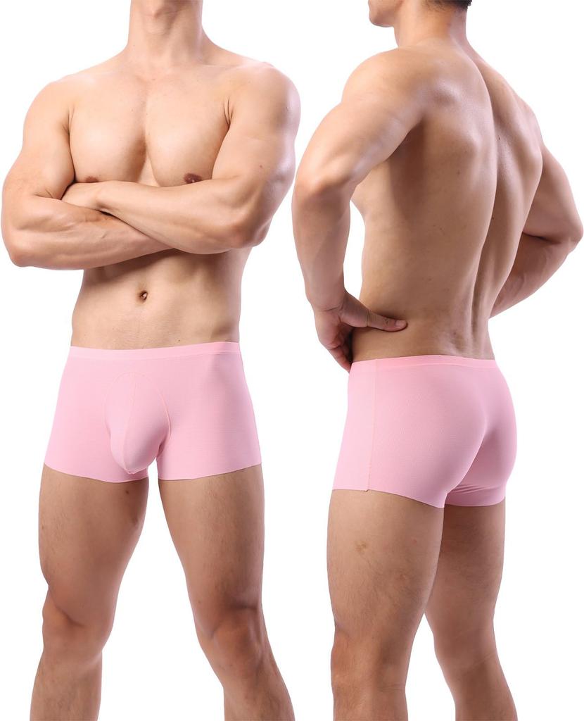 Whaninti Boxer Briefs Mesh Soft (6-Pack) Material, Moisture-Wicking, Quick-Drying, Antibacterial, Odor-Resistant, Low-Rise, Underwear, 6P-M