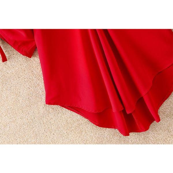Medium To Long Short Sleeved Chiffon Shirt for Women Plus Size Loose Chiffon Shirt Top for Women