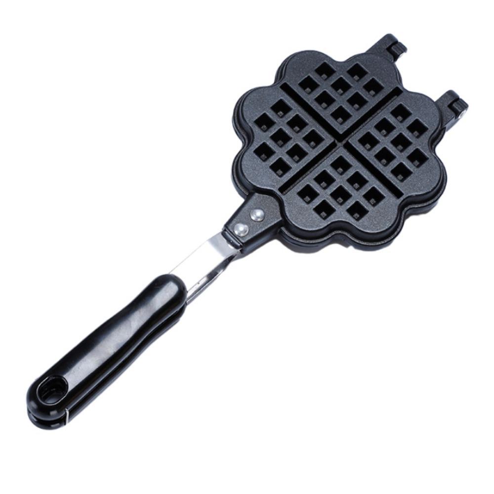 Aluminum Zinc Zinc Alloy Waffle Baking Pan Double Side Waffle Maker Creative Heart Shaped Waffle Mold  Muffin