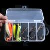 Mavllos Meer Angelhaken Soft Bait Combo 2#1#1/0#2/0#3/0# Karpfen Snap Wurm Angeln Köder Haken Set Fisch Haken mit Box