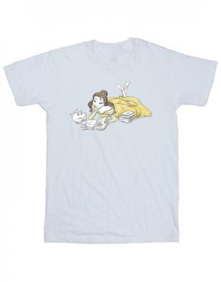 Mens Beauty And The Beast Belle Reading T-Shirt