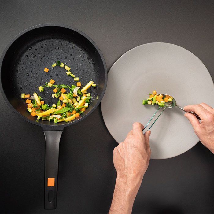 Poêle À Frire - Braisogona - A271216 - Fonte D'aluminium - Compatible Induction - 16 Cm