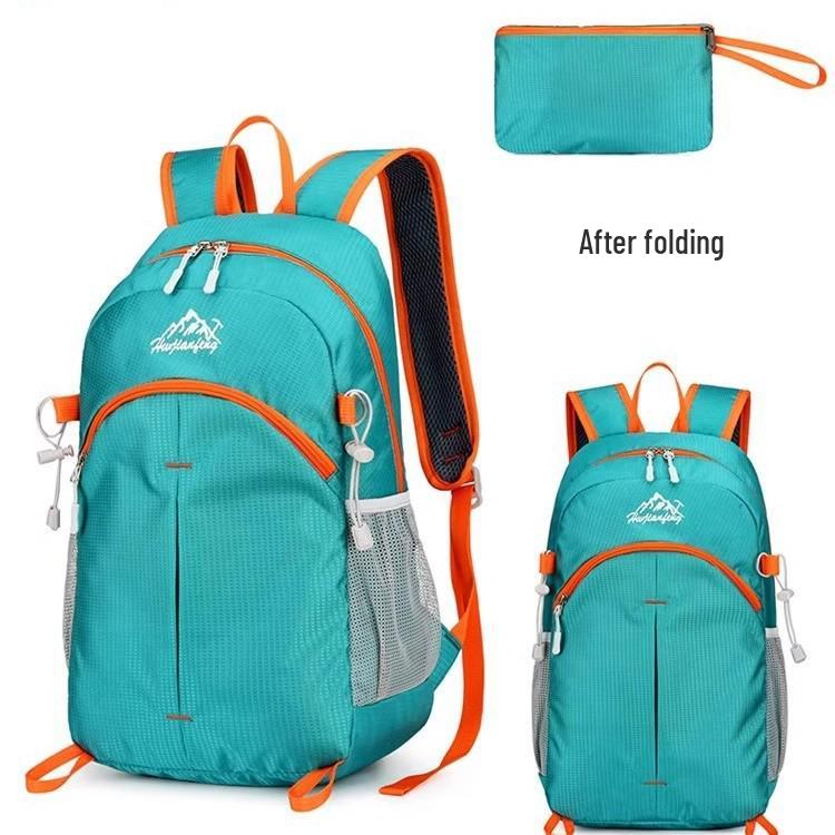 Unisex Ultra-Light Large Capacity Foldable Travel & Sport Backpack for Hiking and Cycling