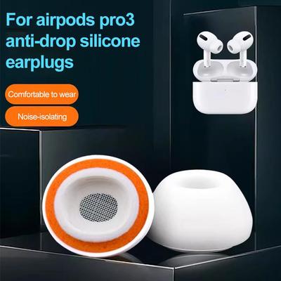 Špunty do uší z paměťové pěny Náušníky pro AirPods Pro 3 Náhradní náušníky pro AirPods Pro3 Pohodlné houbičkové náušníky S M L