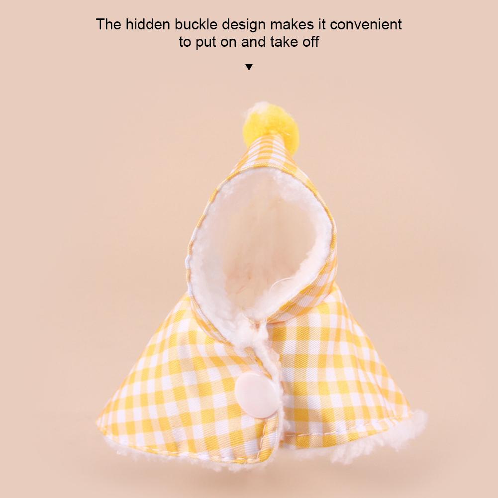 Warm Bird Cloak Cover Keep Warm Go Out Costume Bird Parrot Cloak Thickened Colorful Bird Clothes Cape