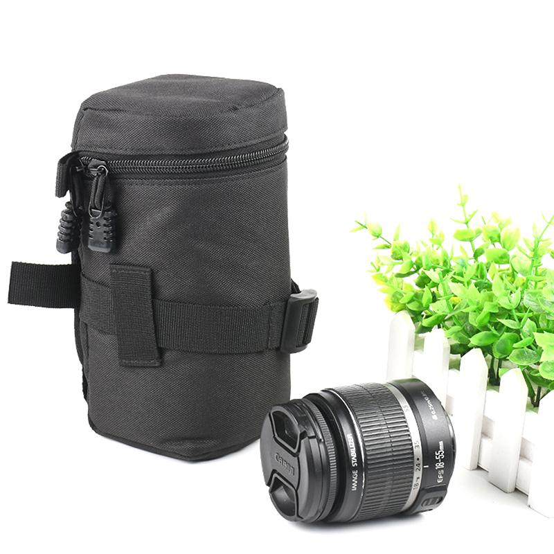 1 Piece Photography Accessories Luxury Camera Lens Bag Pouch Case For Canon Lens Nikon  Olympus Fuji