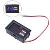 8V-40V LED Digital Voltmeter Battery Gauge Car Motocross Voltage Meter Volt Tester Monitor Panel Auto Marine Motorcycle