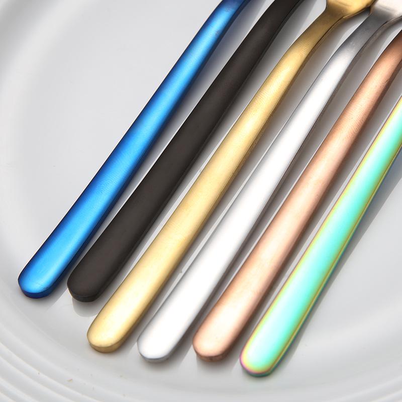 304 stainless steel butter knife Korean long handle jam butter spatula western tableware cream piping knife